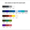 tank top color chart - Genshin Impact Gifts